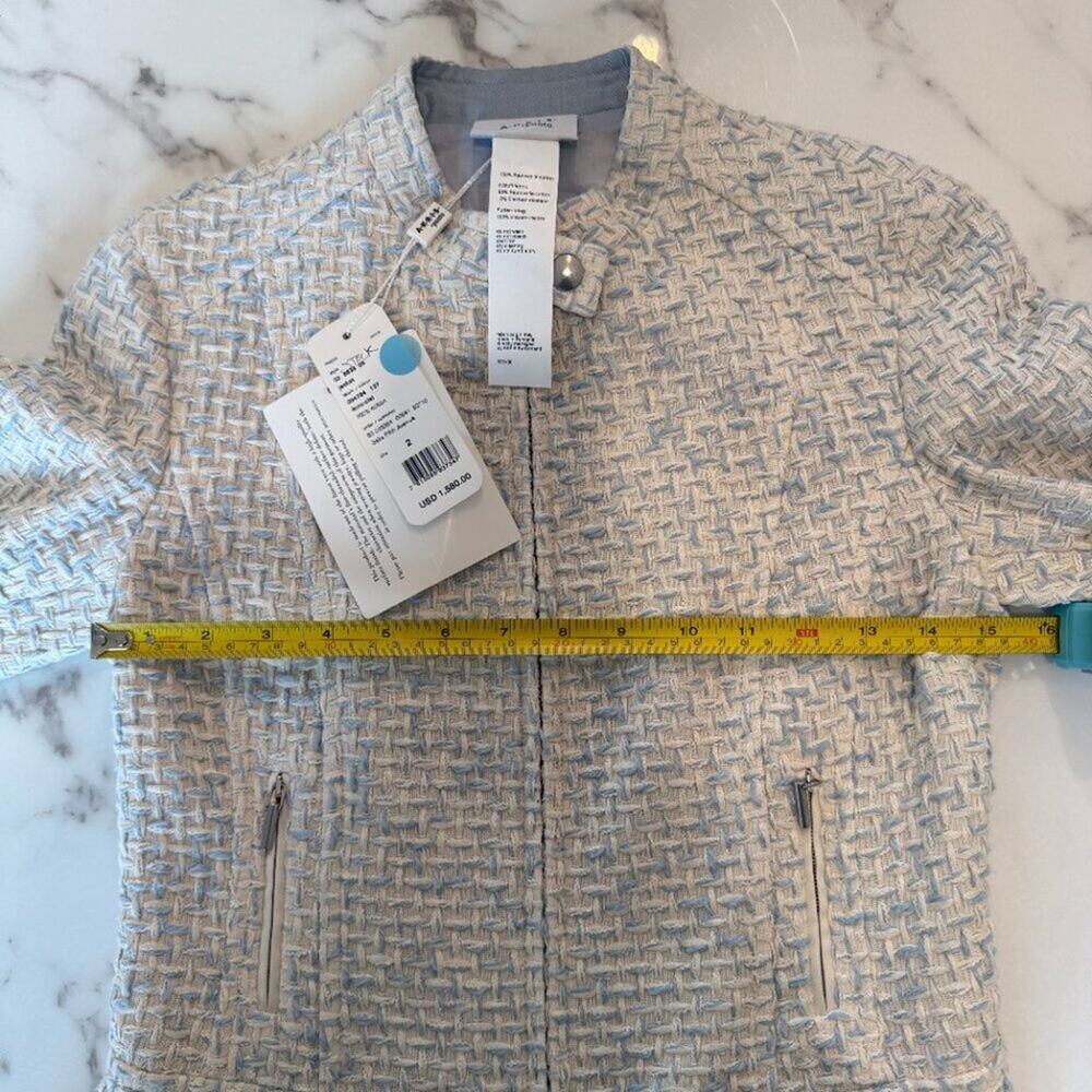 Akris Punto Moto Jacket - Size 2 - NWT - Picture 14 of 16